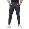 Damesjeans Herenbroeken Eenvoudige zachte sportgestreepte broek Ademend Zakelijk Casual Klassiek Katoenmix Dagelijks Comfortabel