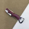 PP fat handle beer wine stainless steel bottle opener Seahorse knife Shrimp head knife soda pump knife portable lid opener