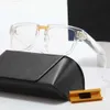 Lees Tom Brillenglazen op sterkte Designer Optica Frames Configureerbare Lens Heren Zonnebrillen Dames Brillen Frame KQQC