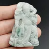 Certyfikowany zielony lawenda naturalna Jade Jadeite gong Gong God Sword Wiseld