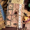 8packs/LOTA Long Time Series Retro Creatieve Decoratie DIY Papieren Memoblok