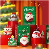 Bloques Navidad Donuts Serie Rompecabezas para niños Árbol Damo Huevo Juguetes Regalos 231117 Entrega de entrega Modelo Ladrillos de construcción Dhpoi