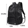 Outdoor-Taschen Denuoniss 29LBaseball-Softball-Rucksack für Jugendliche, Jungen und Erwachsene mit Zaunhaken für 2 Teeballschläger, Schlaghandschuhausrüstung 231123