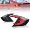 BIL TAILDER FÖR HONDA CIVIC G10 3 Fack 20 16-20 21 LED Modifierad DRL Singal Lamp Dynamic Brake Reverse dimma bakre lampor