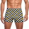 maillot de bain jaune homme