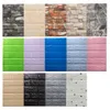 Adesivi murali 35X77cm Schiuma 3D Brick Pannelli di carta autoadesiva Decorazioni per la casa Soggiorno Camera da letto Decorazione Adesivo per bagno 230422