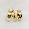 خواتم الزفاف أفريقية دبي 18K مجوهرات مطلية بالذهب مجموعة من الفولاذ المقاوم للصدأ عشاق CZ Diamond وعد الخطوبة للأزواج 231123