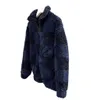 Autumn Sportwear Man Women Designers Jackets Lattice Faux Leather Jacquard Embroidery Clothes Artificial Cashmere Coats