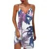 Abiti casual Donna 2023 Abito Stampa Boho Beach Senza Maniche Sexy Mini Canotta Estate Elegante Maternità Per Occasioni Speciali