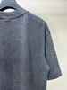 Polo Masculino Plus Tees Gola redonda bordada e estampada estilo polar desgaste de verão com street puro algodão T-Shirts 22f1ef
