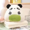 Blanket 2 In 1 Pillow Blanket Soft Cartoon Cushion Throw Pillows Office Car Cushions Nap Quilt Home Sofa Decoration 231123