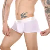 Heren sexy boxershorts ademend gat ondergoed Ardennenzakje U bolle hombre exotische lingerie onderbroek