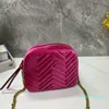 2024 torba projektantów aksamitne kobiety łańcuch crossbody torebki designerskie torba na ramię moda torebka pikantna dziewczyna styl portfel mody