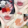 Brillant à lèvres glace cerise rose miroir eau glaçure verre Transparent huile Orange liquide rouge à lèvres lèvres plus dodues teinte claire maquillage