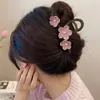 Flower Shark Clip Women Sweet Back Head Hairpin Claws Fashion Ladies Headdress Hair Crab Clip Hair Accessories