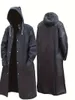Manteau imperméable à capuche imperméable et Durable à manches longues pour hommes, imperméable ample et décontracté pour la randonnée et l'escalade
