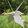 ホワイトガーデンウィンドミルスピナーワールギグアスカシリーズヤード彫像風の風の彫刻コートヤードパティオ芝生装飾ギフトQ0811310O