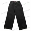 Jeans da uomo Streetwea JNCO Jeans Y2K Harajuku Hip Hop Retro Lettera Grafica ricamata Jeans larghi Pantaloni denim Uomo Donna Goth Pantaloni larghi T231123