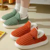 Tofflor unisex hem män bomull tofflor vinter plus storlek 36-47 casual plyschskor varm sammet sneakers män kvinnor snö stövlar 231122