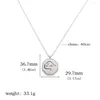 Pendant Necklaces Anime Jackie Chan Adventures Stainless Steel 12 Chinese Zodiac Talismans Necklace For Women Men Choker Jewelry