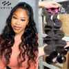 Lace Wigs UNICE 30Inch Body Wave Brazilian Virgin Hair Bundles Natural Color 100 Human Hair Weave 134 pcs for Africa American Women 231122