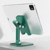 Three Sections Foldable Desk Mobile Phone Holder Adjustable Desktop Phone Stand For iPhone iPad Tablet Flexible