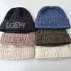 Luxury cashmere knitted hat designer loewf Beanie cap men's winter casual wool warm hat