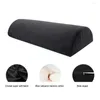 Pillow Outdoor Travel Protable Half Moon Bolster Semi-roll Pad Foam Ankle Support Memory Lumbar Pain Neck Relief X7v3