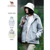 Designer Camel Arcterys Giacche Abbigliamento Cappotti Tuta antivento e impermeabile Coppia Cappotto sportivo impermeabile antivento per viaggi in Tibet Alpinista