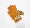 Imitation Kaschmir Slouchy Gestrickte Handschuhe Mode Frauen Solide Jacquard Warme Finger Winter Handschuh 4 Farben GroßhandelAAAA