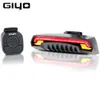 Nouveau GIYO vélo clignotants lumière vélo arrière feu arrière Laser USB Rechargeable montage LED vélo lumière cyclisme lanterne vélo lampe