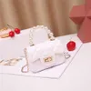 2024 Shoulder Small Bag Womens Messenger Square Chain Hand PU Ladies Handbag