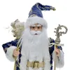 Christmas Decorations style Large Santa Claus Merry Christmas Decorations for Home Happy Year Fabric Knitting Clothes Doll Window Decor 231122