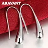 Ear Cuff 925 Silver Earring Fashion Jewelry Teardropwater DropRainDrop Dangle Earrings for Women Valentine Gifts 231122