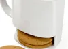 Kubki 8 uncji ciasteczka mleczny kubek kawy ceramiczny kubek z kieszonkową z herbatnikiem 231122