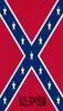 Konfederate Civil War Flag Confederate Flag Confederate Battle Flags Två sidor Tryckt flagga National Polyester Flags 90x150cm8454887