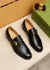 Mens Dress Shoes Comfortable Business Casual Formal Flats Male Brand Buckle Slip On Brogue Designer Loafers Size 38-47