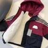 Piumino firmato per bambini Inverno Ragazzo Ragazza Giacche Capispalla con lettere Ricami Spessi Capispalla caldi Cappotti Bambini Parka Abbigliamento moda Multi stili