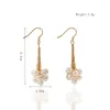 Dangle Earrings LANFLORA Chinese Style Pearl Handmade Women For Girlfriend Birthday Gift Bulk Wholesale