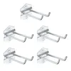 Hooks 10PCS Tool Hanging Hook Metal Display Rack Shop Good Shelf Thickening Hole Plate Household Kitchen 100MM