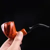 Smoking Pipes Men's tobacco pipe, resin rubber pipe, filter pipe