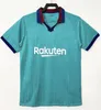 Fotbollströja slutlig retro 97 98 99 08 09 10 11 12 throwback Ronaldinho Rivaldo Iniesta Maillot Ibrahimovic Eto'o Kluivert Barcelonas Ronaldo Xavi Suarez Henry 100: e