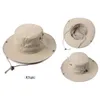 Chapeaux à large bord été hommes femmes chapeau de pêche imperméable protection solaire seau pliable pour le style de randonnée en plein air