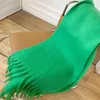 Foulards femmes épais châle enveloppes écharpe hiver chaud mode couleur unie Pashmina longue gland Hijab étoles Bufanda