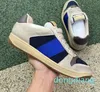 Casual Shoes Red Green Blue Classic Pattern Designer Stripes Dirty Leather Men Women Sports