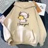 Sweat-shirt à capuche pour hommes, joli dessin animé Axolotl graphique, vêtements Kawaii, Hip Hop, Harajuku, surdimensionnés