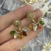 2023 Classic Pearl Earrings Stud Dames Luxe oorstukken Designer Sieraden Vintage Ohrringe Ggity Flower Fashion Dangle Earring KG1L