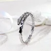 Bracciale rigido Designer Fashion Gioielli in rame 3A Cubic Zirconia Party