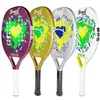 Tennis Rackets INSUM 22mm Beach Racket Super SOFT EVA Full Carbon Fiber Round Grip Padel 231122