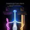 Dispositifs de soins du visage Machine à haute fréquence Électrothérapie Baguette Verre Fusion Néon Argon Baguettes Supprimer les rides Inflammation Acné Peau Spa 231122